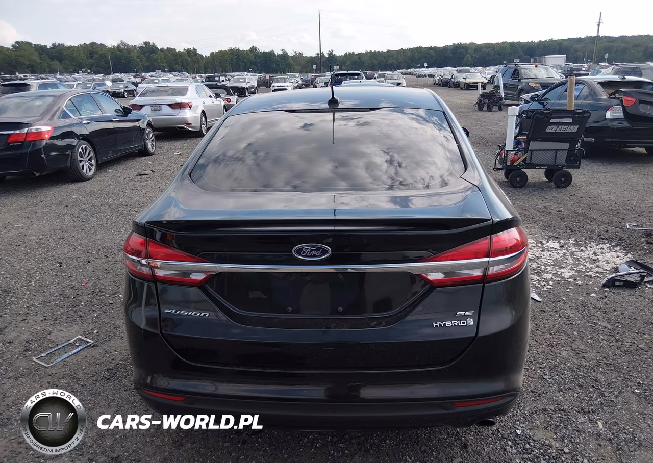 2018 Ford Fusion Hybrid Se VIN:3FA6P0LU6JR168866 - 16