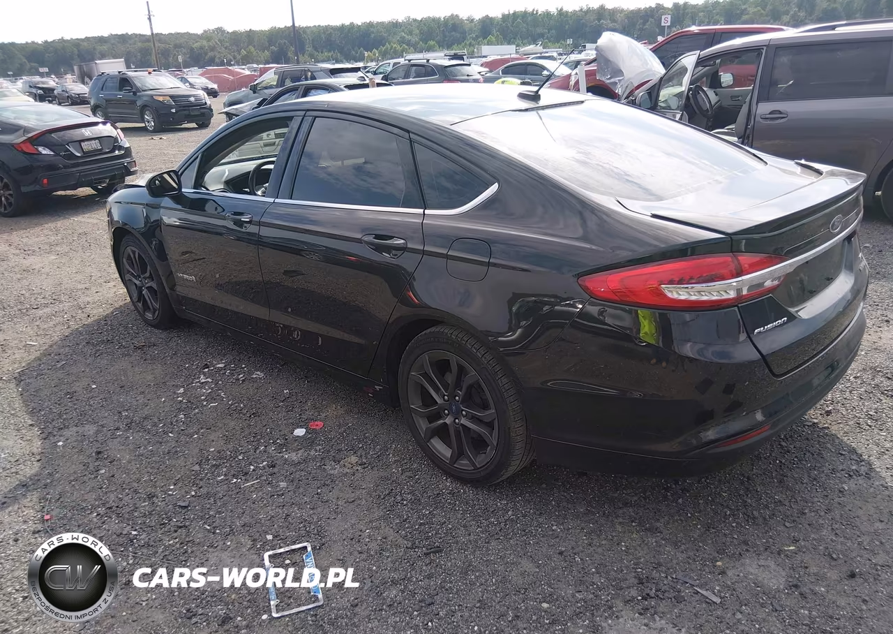 2018 Ford Fusion Hybrid Se VIN:3FA6P0LU6JR168866 - 3
