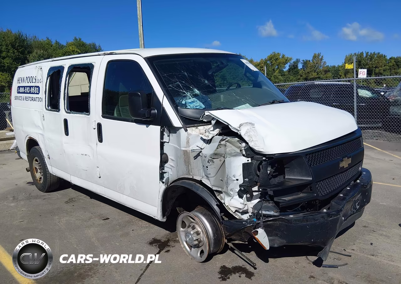 2016 Chevrolet Express 2500 Work Van VIN:1GCWGAFF5G1118279 - 1