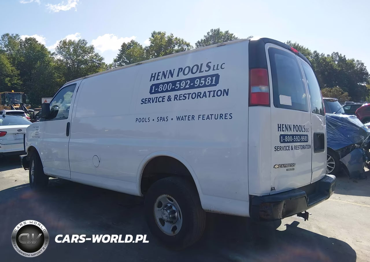 2016 Chevrolet Express 2500 Work Van VIN:1GCWGAFF5G1118279 - 3