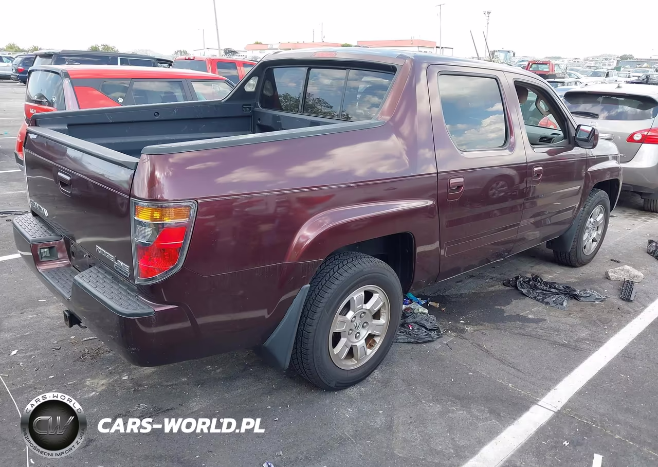 2008 Honda Ridgeline Rtl VIN:2HJYK16548H534711 - 4