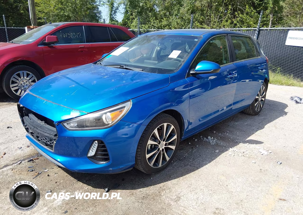 2018 Hyundai Elantra Gt VIN:KMHH35LEXJU045936 - 2