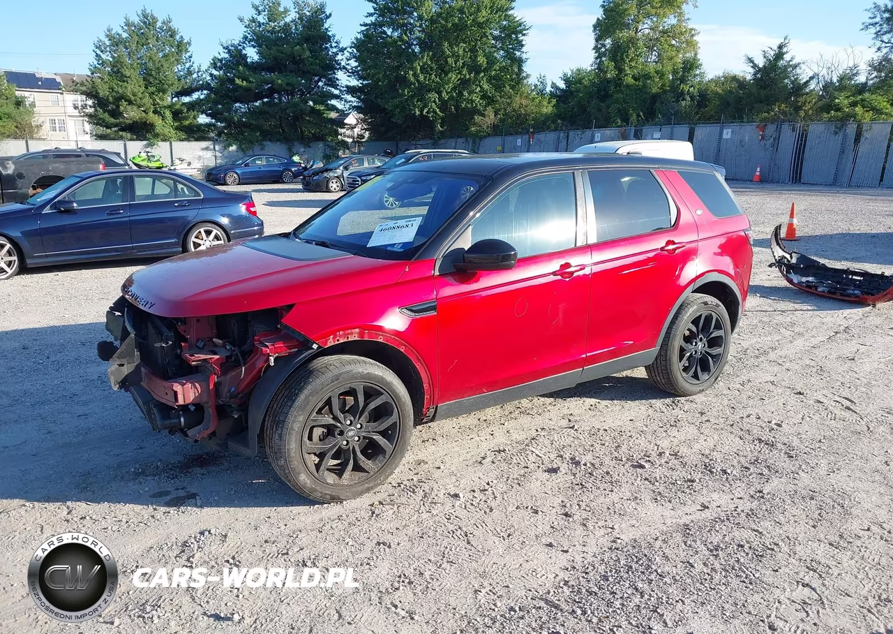 2017 Land Rover Discovery Sport Hse VIN:SALCR2BG3HH669670 - 2