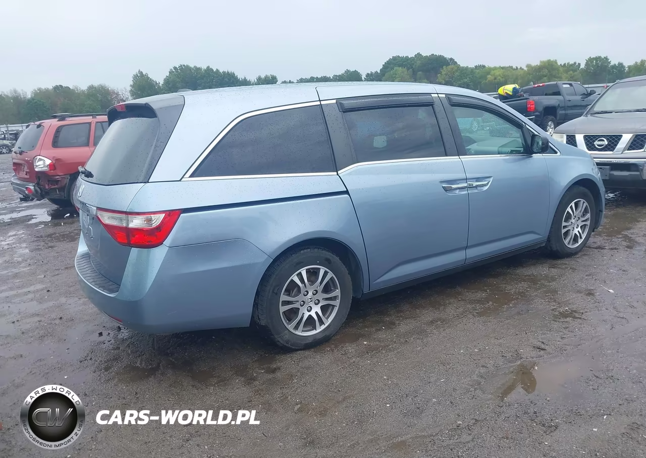 2012 Honda Odyssey Ex-L VIN:5FNRL5H62CB062509 - 4