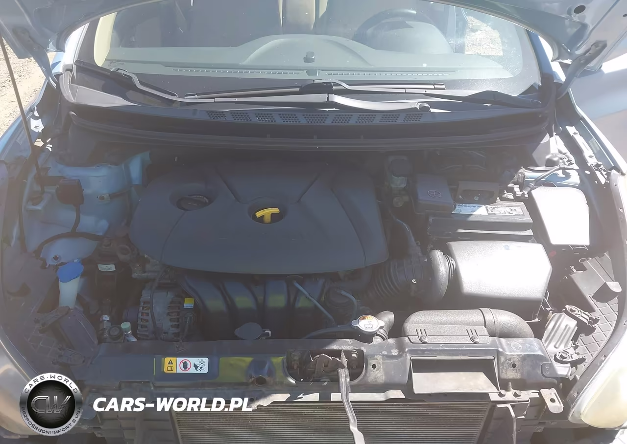 2013 Hyundai Elantra Gls VIN:KMHDH4AE9DU842972 - 10