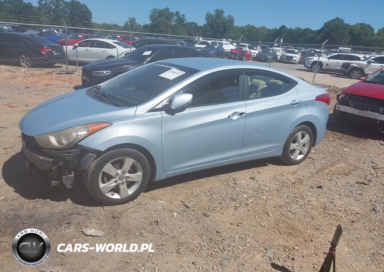 2013 Hyundai Elantra Gls VIN:KMHDH4AE9DU842972 - 2