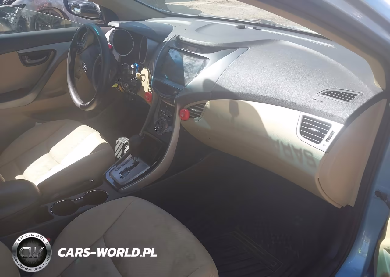 2013 Hyundai Elantra Gls VIN:KMHDH4AE9DU842972 - 5