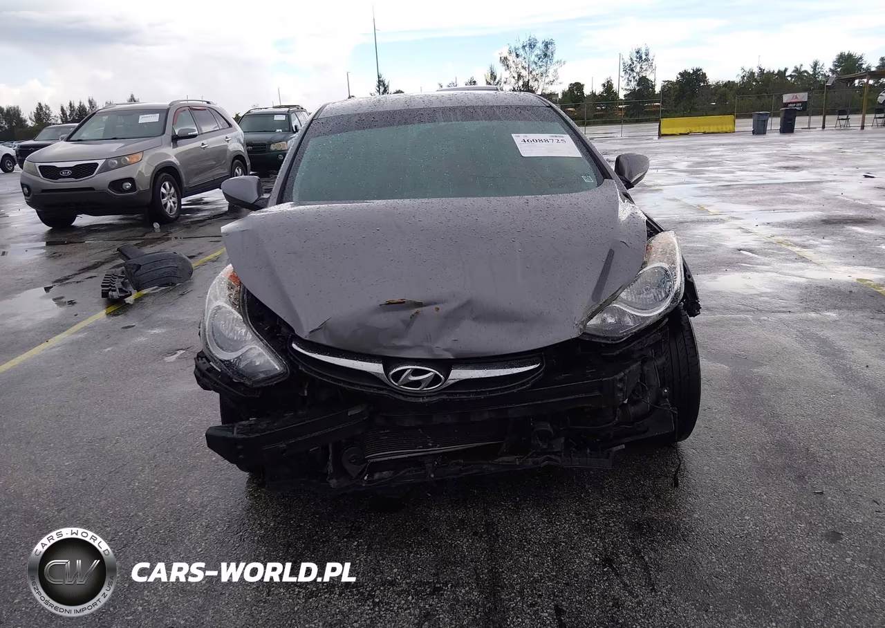 2013 Hyundai Elantra Gls VIN:5NPDH4AE5DH249706 - 6