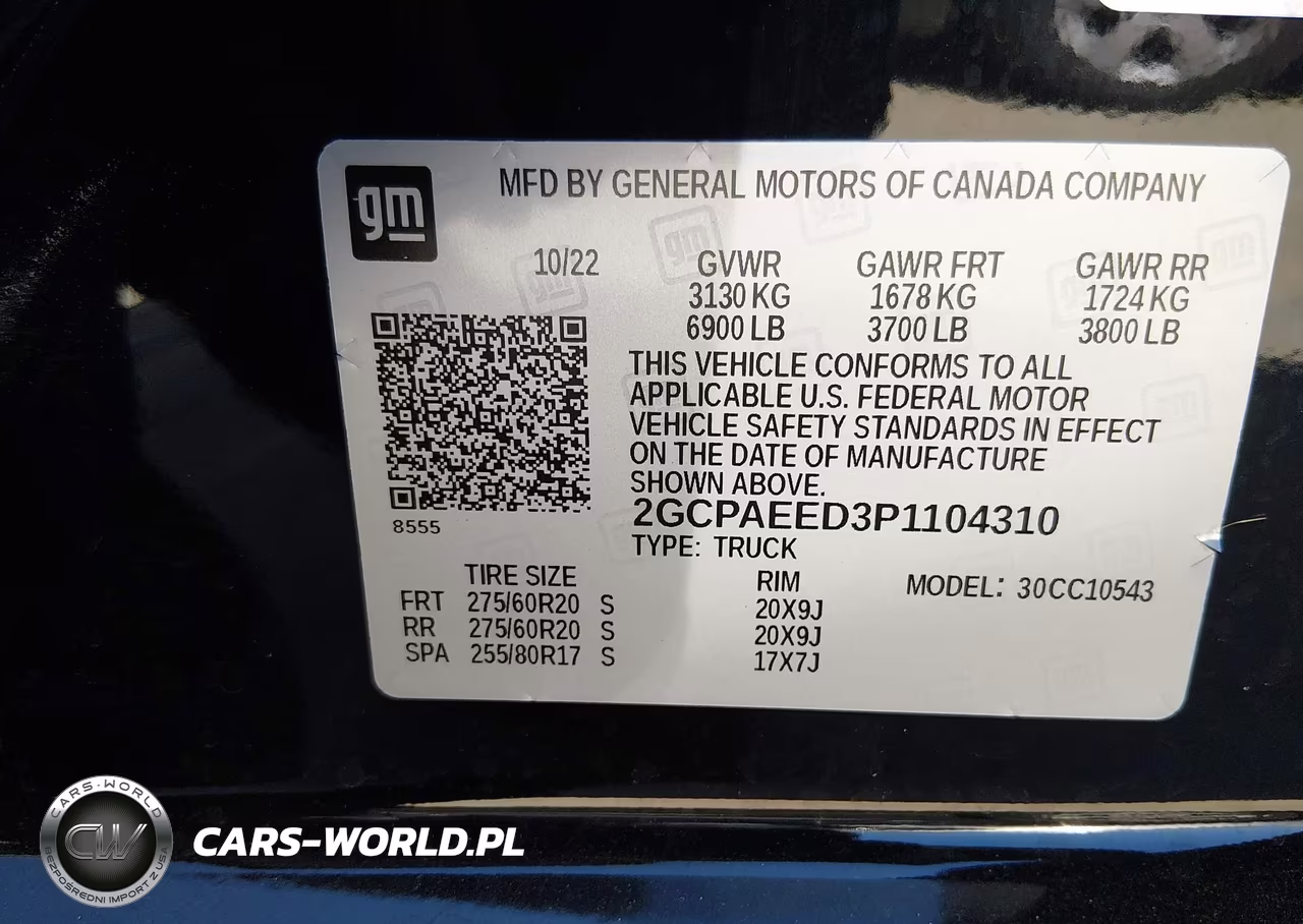 2023 Chevrolet Silverado 1500 2Wd Short Bed Ltz VIN:2GCPAEED3P1104310 - 9