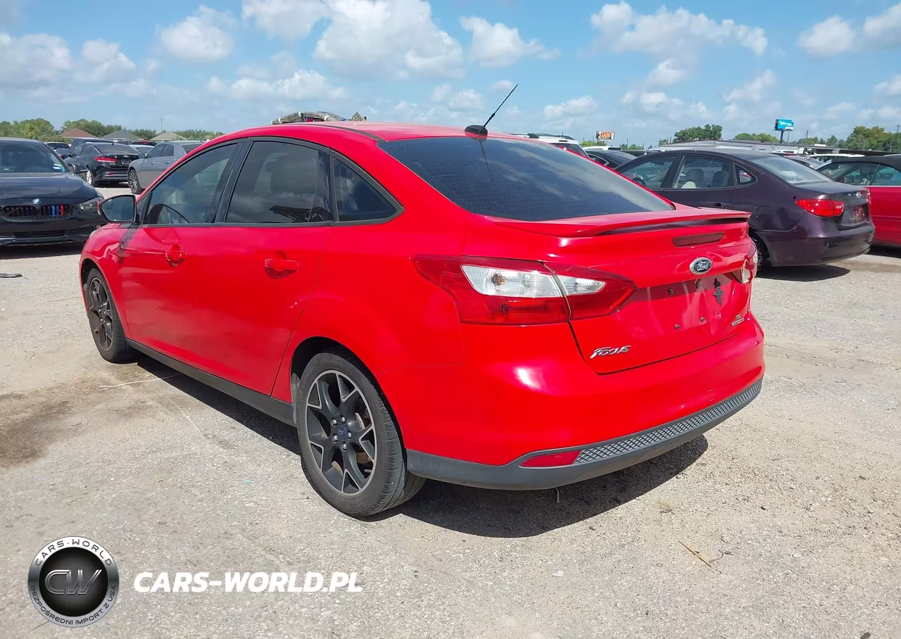 2013 Ford Focus Se VIN:1FADP3F21DL209720 - 3