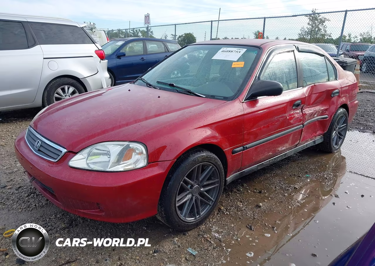 1999 Honda Civic Lx VIN:1HGEJ6679XL052537 - 2