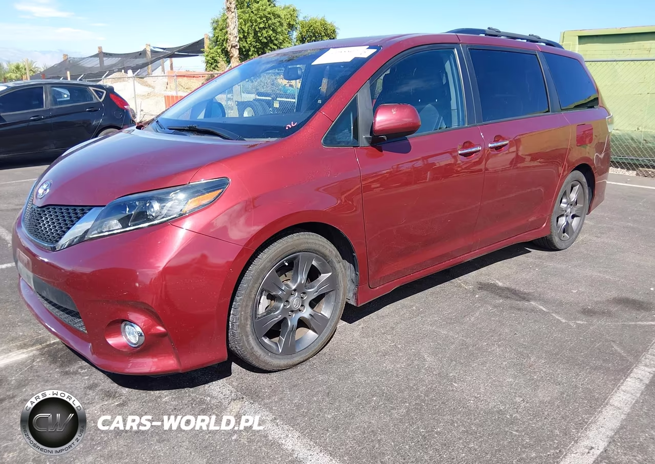 2016 Toyota Sienna Se 8 Passenger VIN:5TDXK3DC7GS726508 - 2