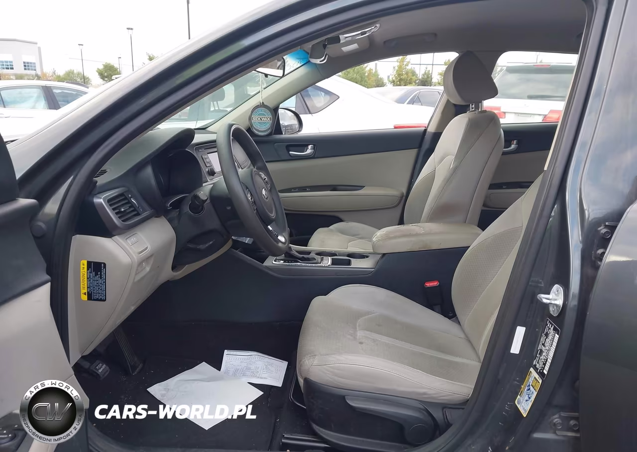 2016 Kia Optima Lx VIN:5XXGT4L38GG015051 - 5