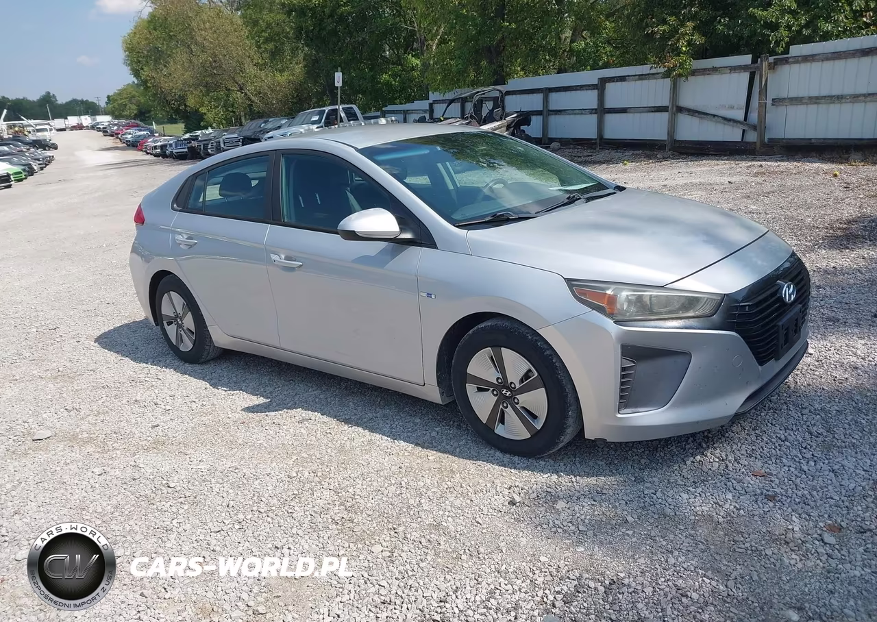 2019 Hyundai Ioniq Hybrid Blue VIN:KMHC65LC4KU158704 - 1