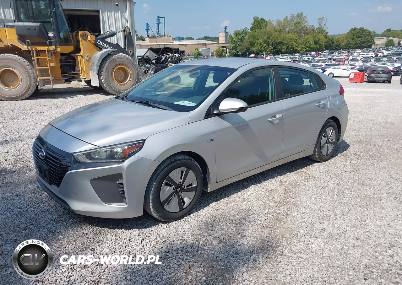2019 Hyundai Ioniq Hybrid Blue VIN:KMHC65LC4KU158704 - 2