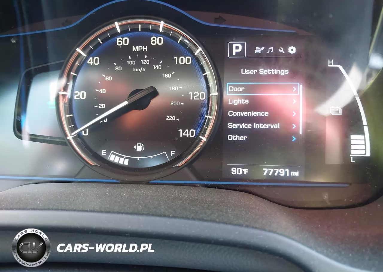 2019 Hyundai Ioniq Hybrid Blue VIN:KMHC65LC4KU158704 - 7