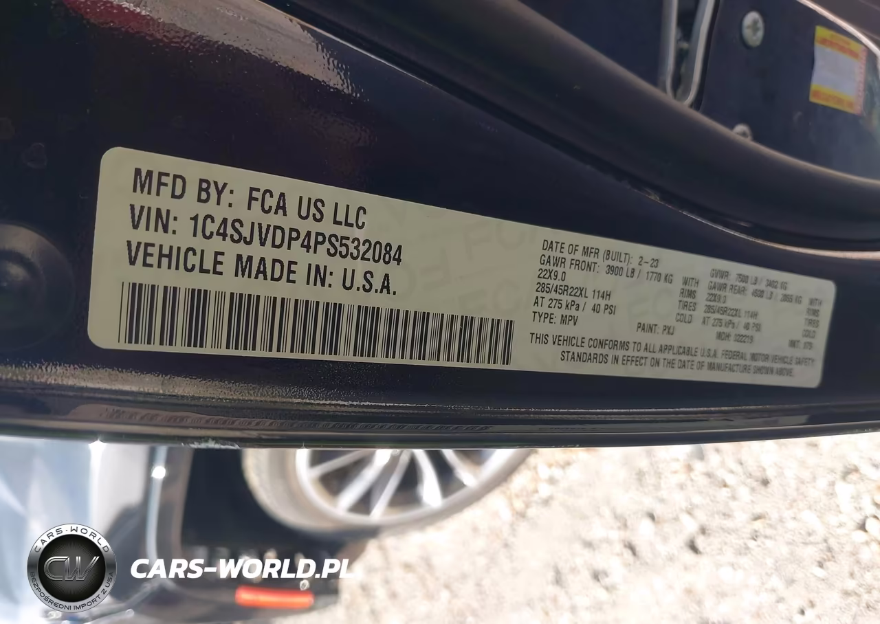 2023 Jeep Wagoneer Series Iii 4X4 VIN:1C4SJVDP4PS532084 - 9