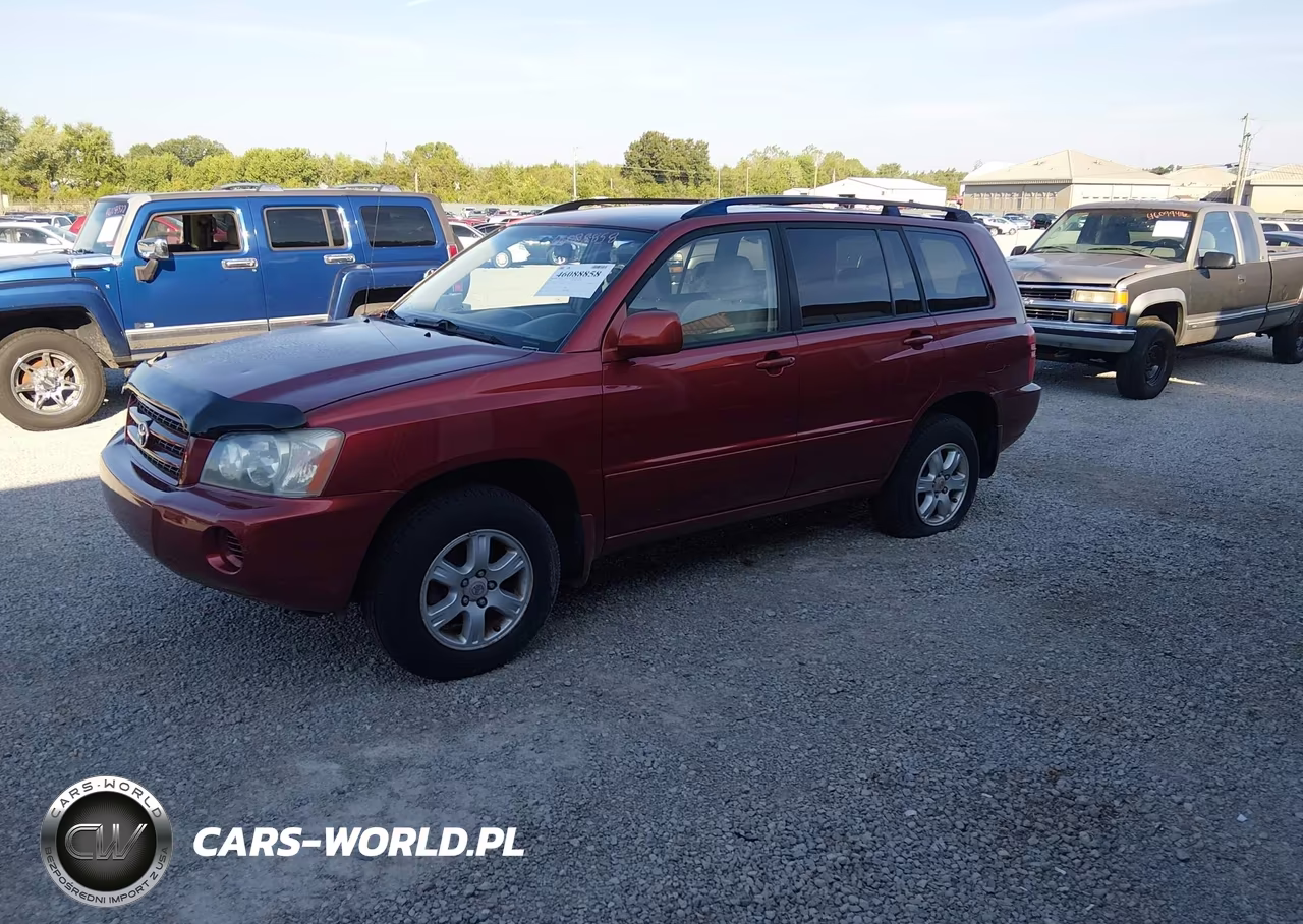 2001 Toyota Highlander V6 VIN:JTEHF21A910010284 - 2