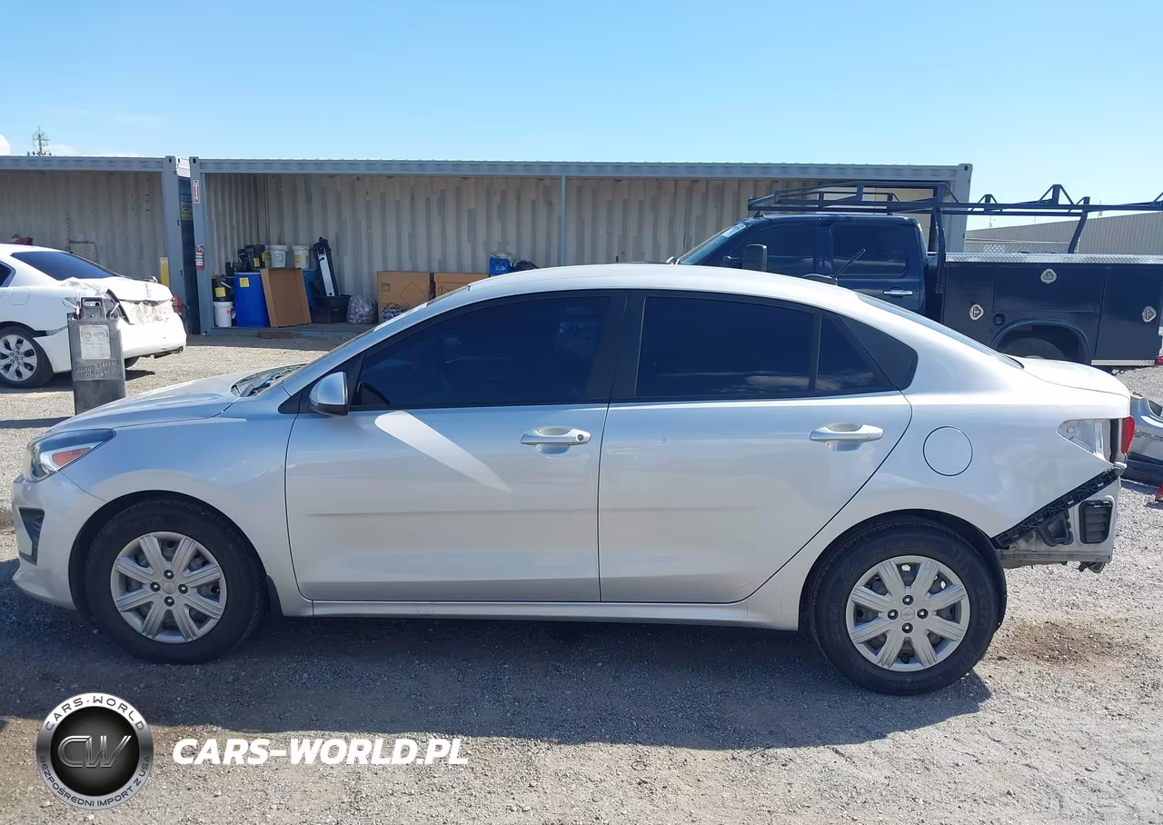 2022 Kia Rio Lx VIN:3KPA24AD7NE437919 - 15