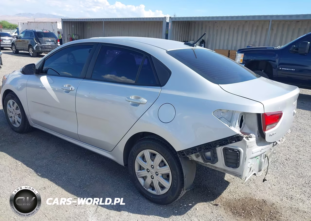 2022 Kia Rio Lx VIN:3KPA24AD7NE437919 - 3