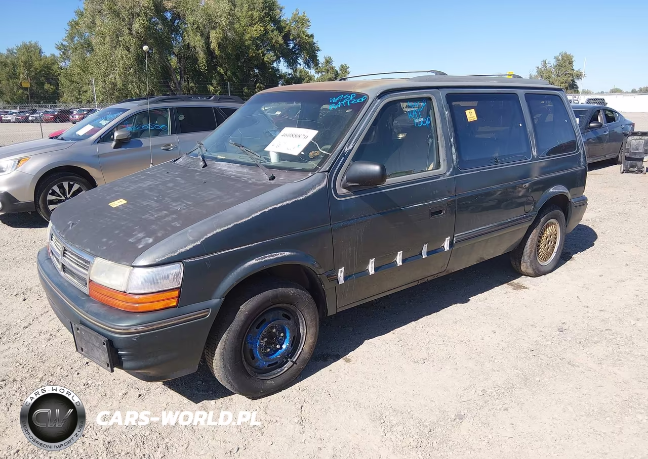 1993 Dodge Caravan Se VIN:2B4GH4539PR287773 - 2