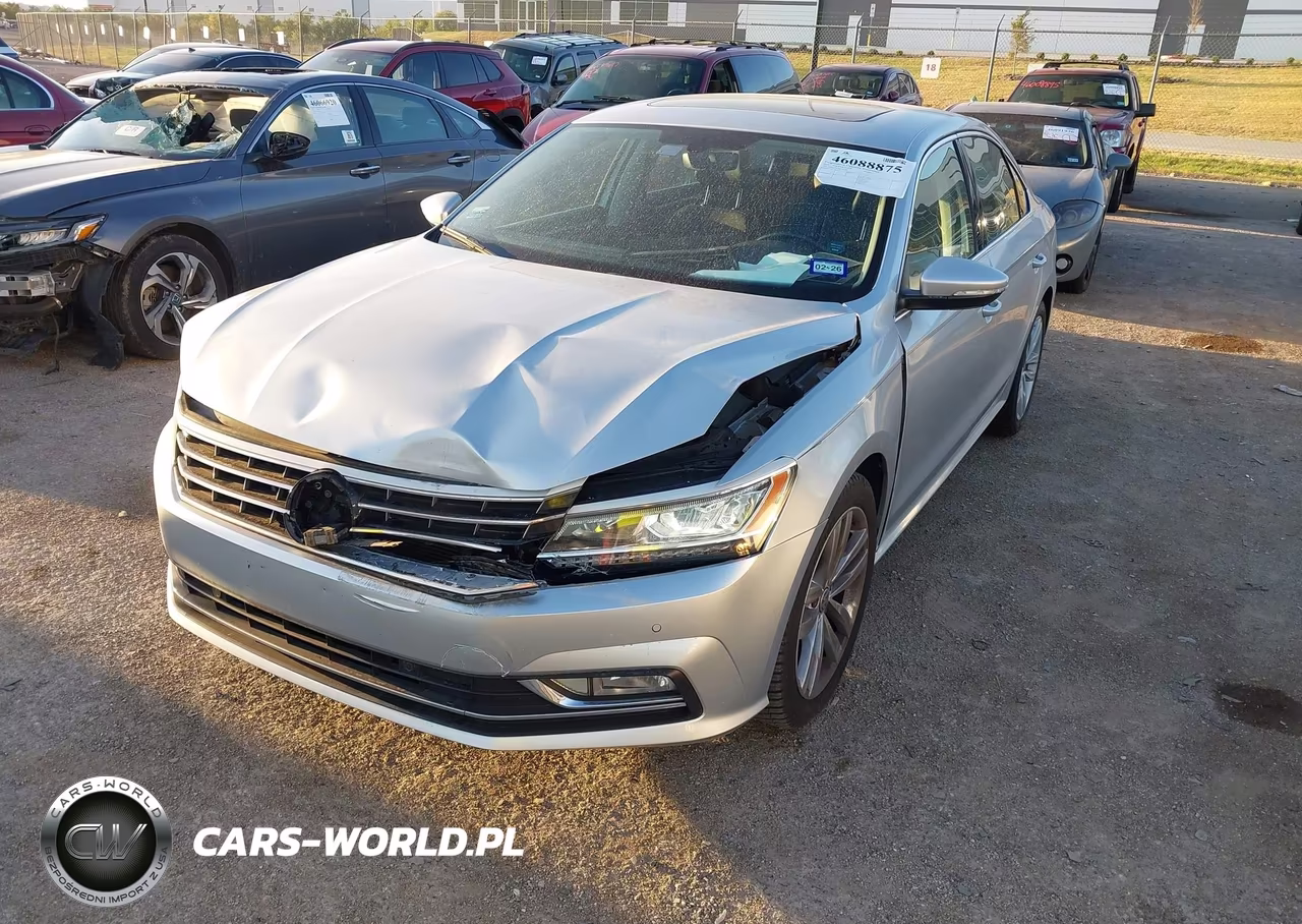 2018 Volkswagen Passat 2.0T Se VIN:1VWBA7A30JC011486 - 2