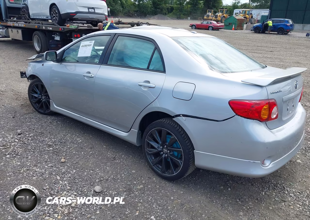 2009 Toyota Corolla S VIN:2T1BU40E39C074371 - 3