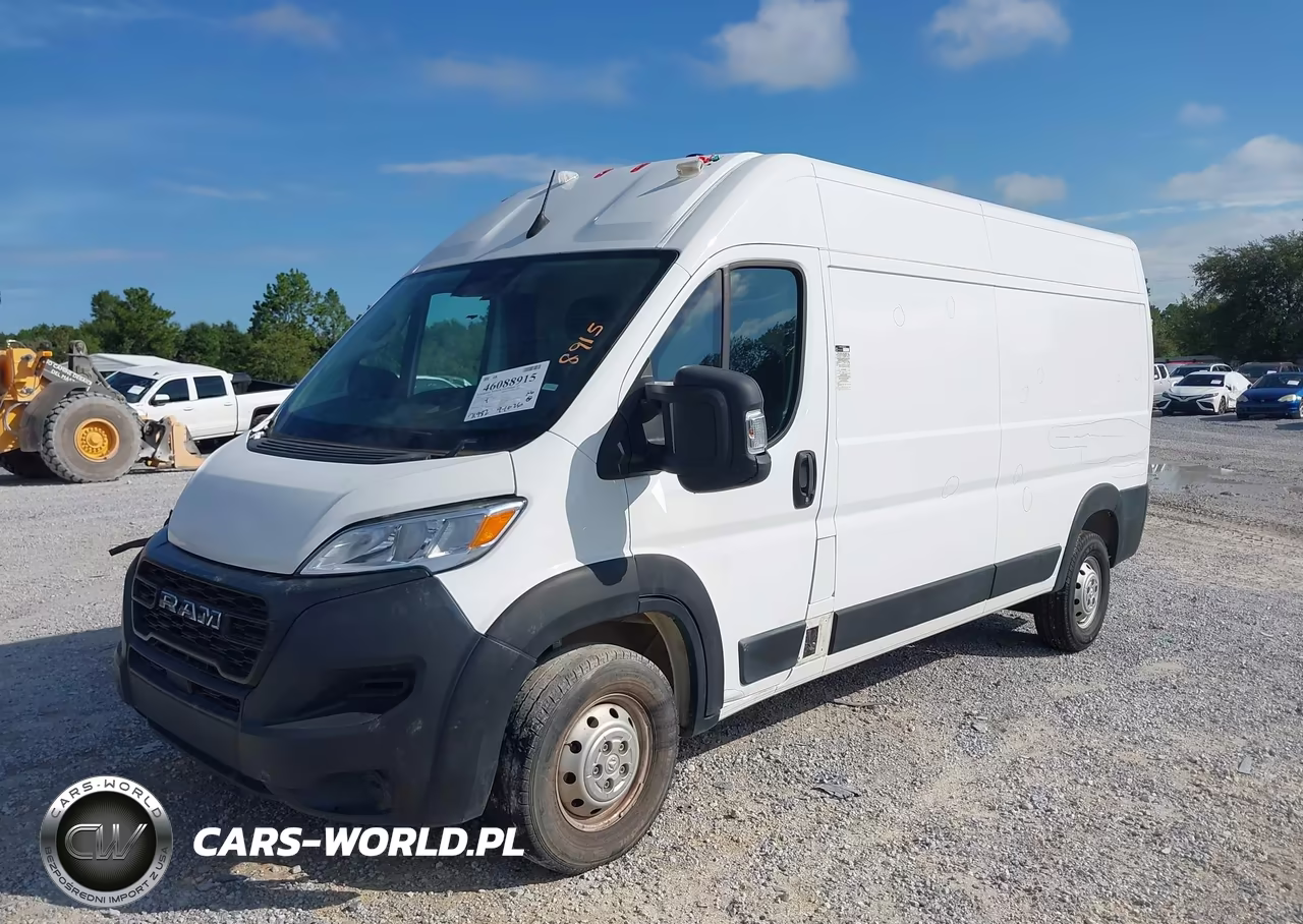 2023 Ram Promaster 2500 High Roof 159 Wb VIN:3C6LRVDG3PE518099 - 2