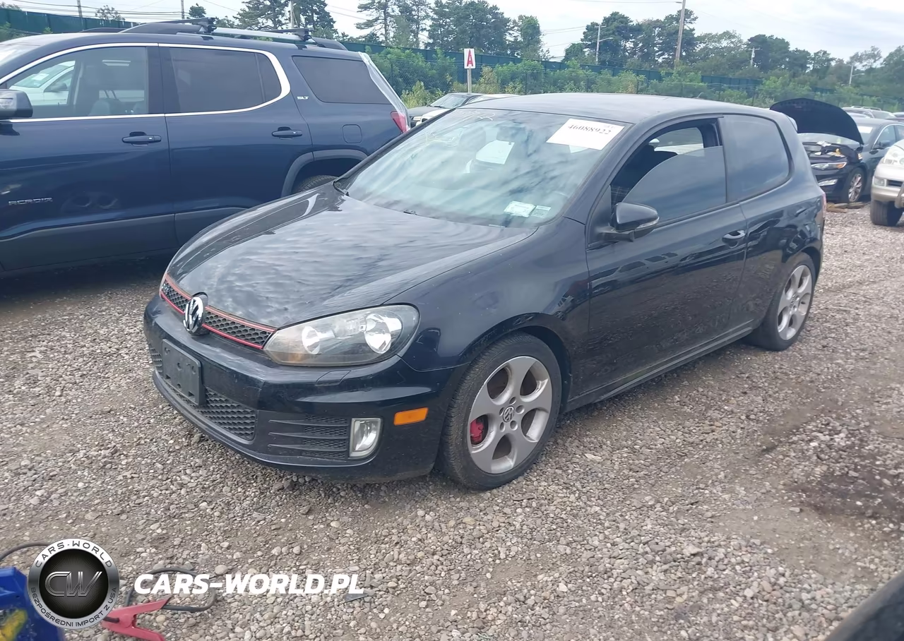 2010 Volkswagen Gti VIN:WVWFD7AJ6AW140020 - 2