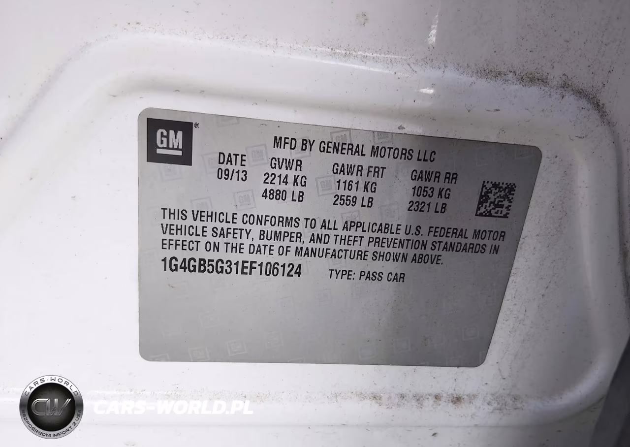 2014 Buick Lacrosse Leather Group VIN:1G4GB5G31EF106124 - 9