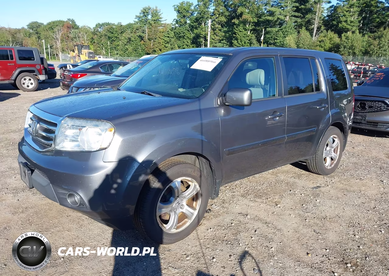 2013 Honda Pilot Ex-L VIN:5FNYF4H5XDB075417 - 2