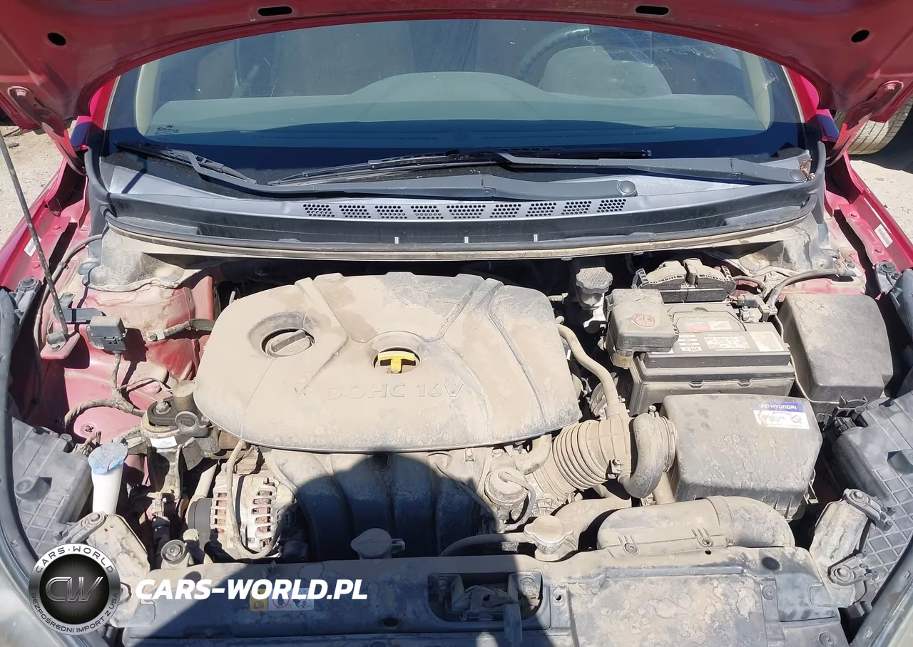 2013 Hyundai Elantra Gls VIN:KMHDH4AE2DU935168 - 10