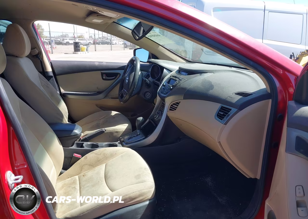 2013 Hyundai Elantra Gls VIN:KMHDH4AE2DU935168 - 5