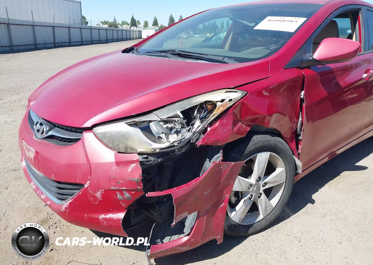 2013 Hyundai Elantra Gls VIN:KMHDH4AE2DU935168 - 6