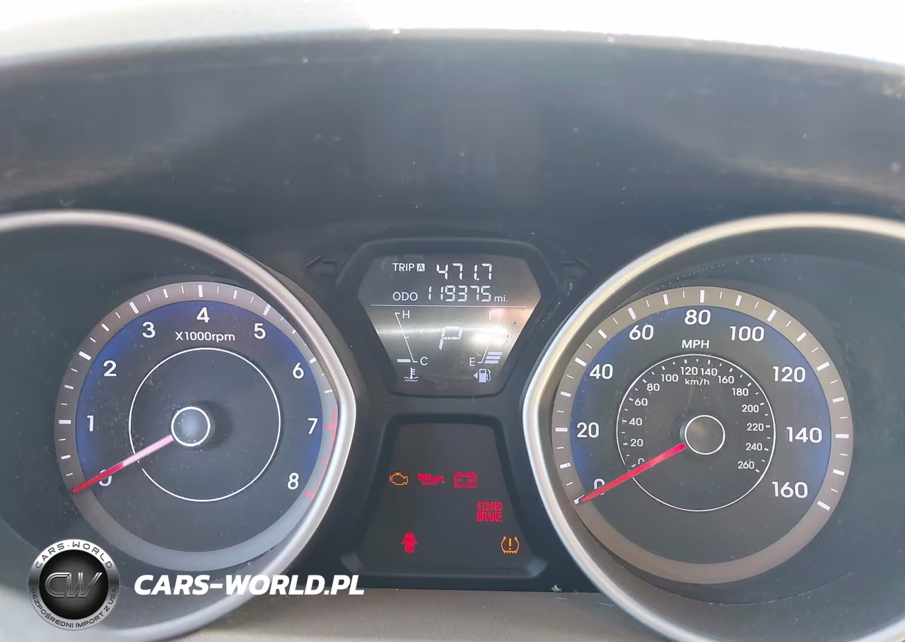 2013 Hyundai Elantra Gls VIN:KMHDH4AE2DU935168 - 7