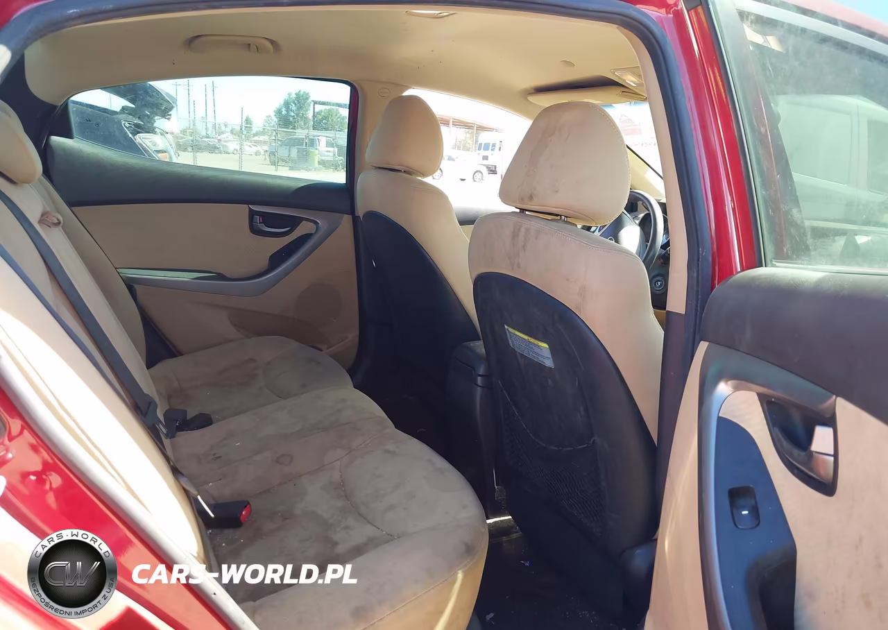 2013 Hyundai Elantra Gls VIN:KMHDH4AE2DU935168 - 8