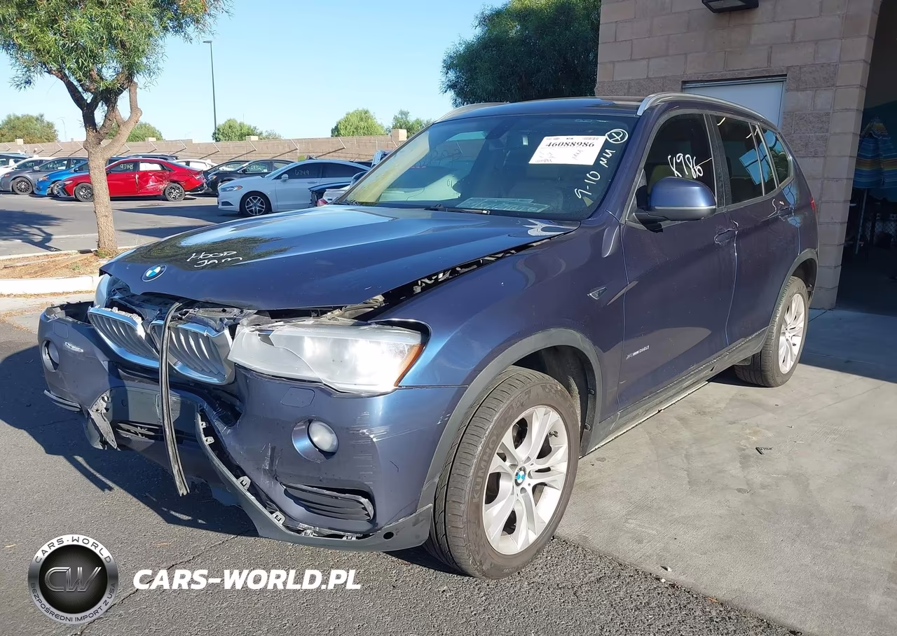 2017 BMW X3 xDrive35I VIN:5UXWX7C36H0U43784 - 2