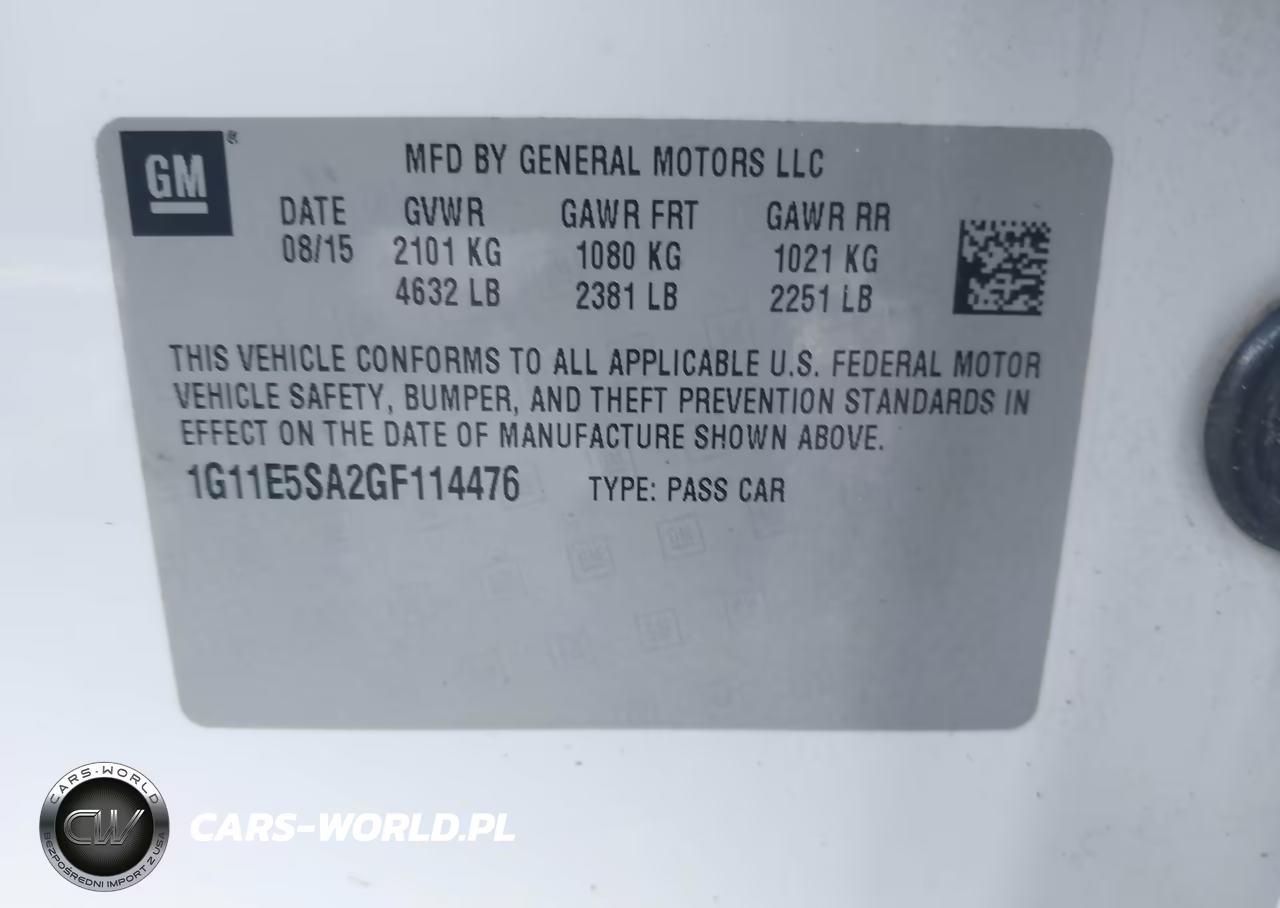 2016 Chevrolet Malibu Limited Ltz VIN:1G11E5SA2GF114476 - 9