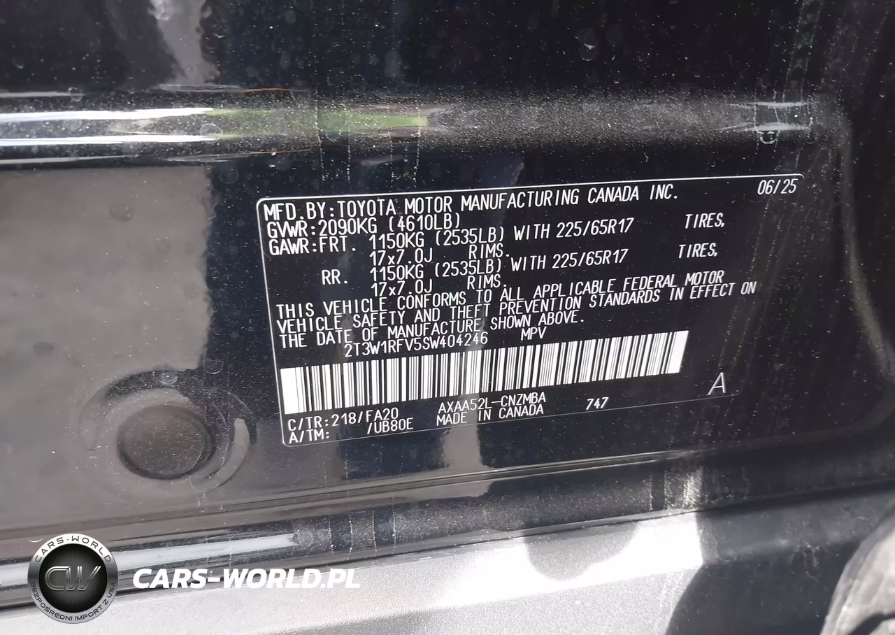 2025 Toyota Rav4 Xle VIN:2T3W1RFV5SW404246 - 9