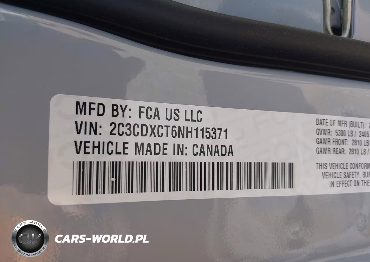 2022 Dodge Charger R-T VIN:2C3CDXCT6NH115371 - 9