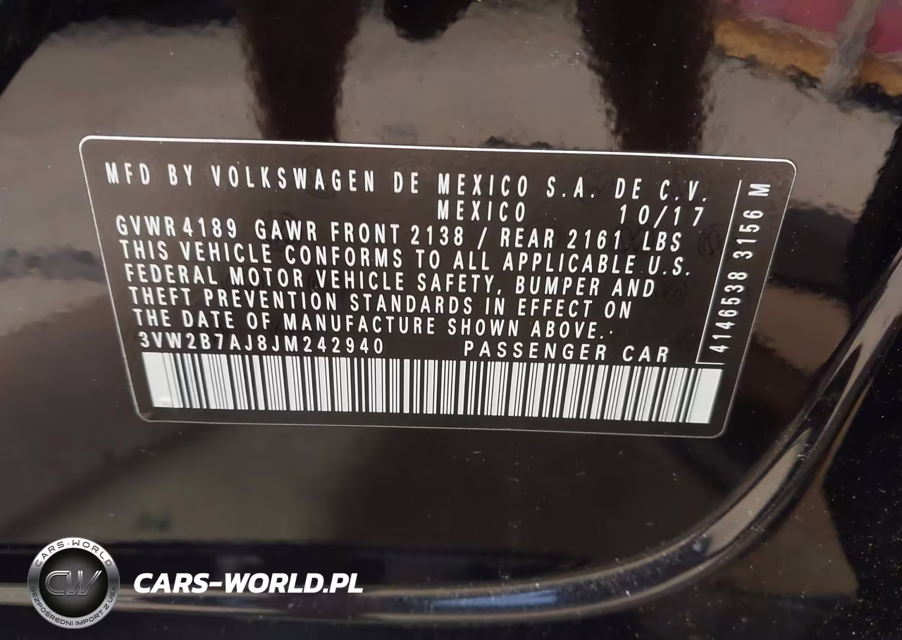 2018 Volkswagen Jetta 1.4T S VIN:3VW2B7AJ8JM242940 - 9