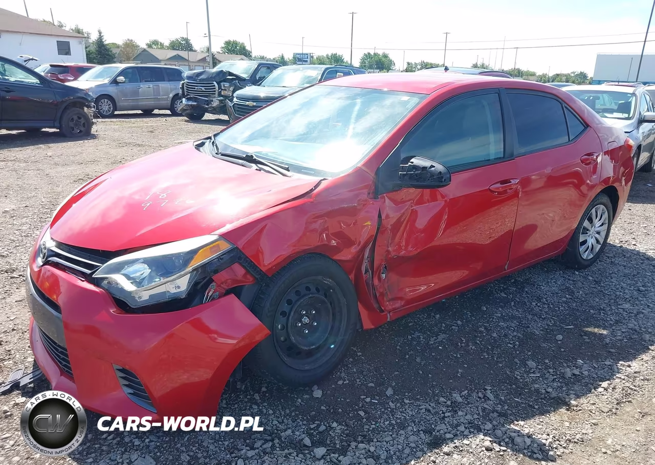 2016 Toyota Corolla Le VIN:2T1BURHE7GC576962 - 2