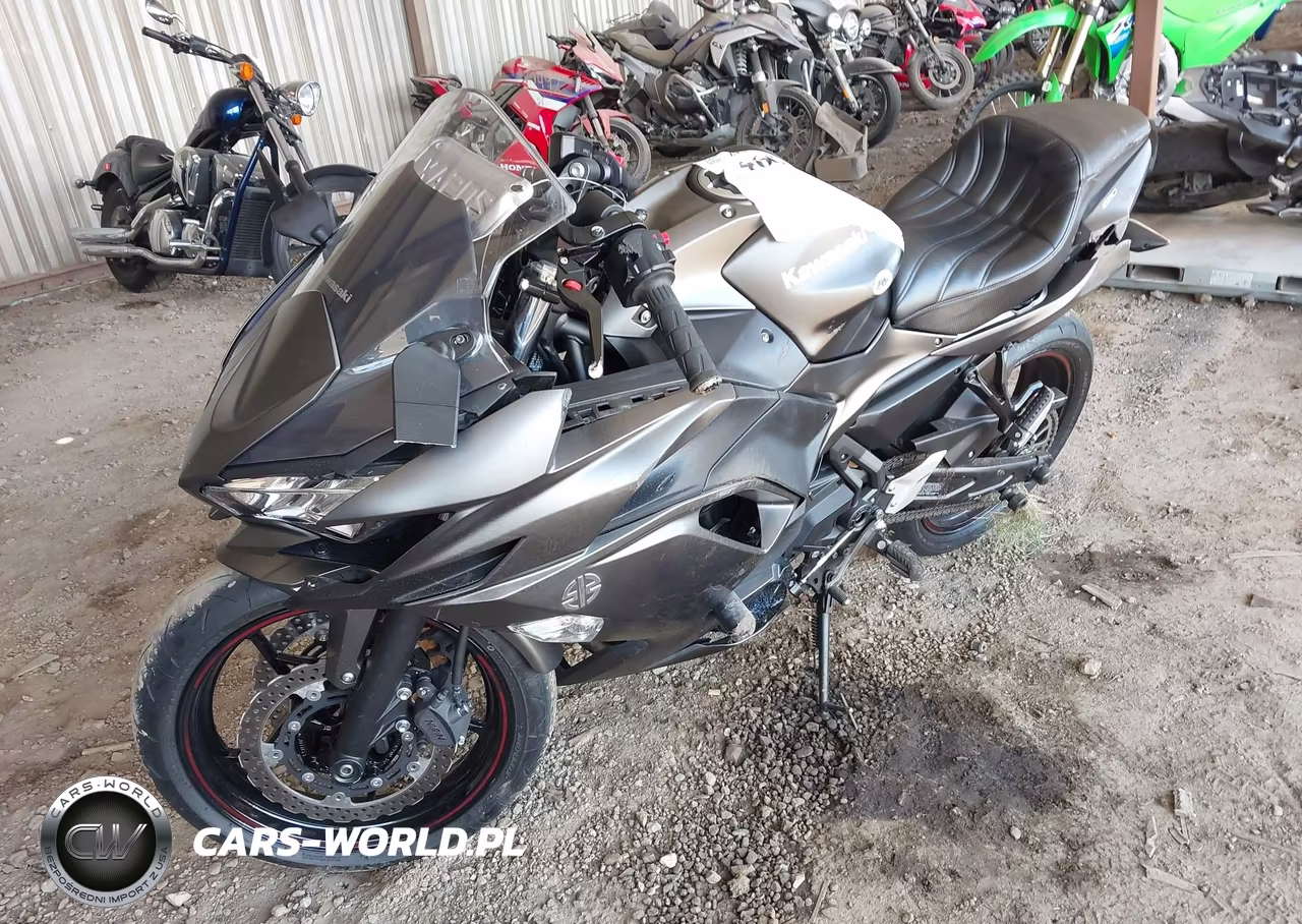 2022 Kawasaki Ex650 N VIN:ML5EXEN13NDA47942 - 2