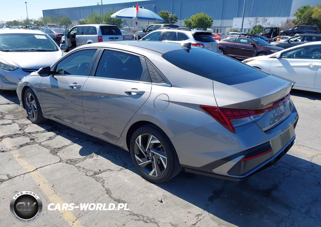 2024 Hyundai Elantra Sel VIN:KMHLS4DG0RU724469 - 3