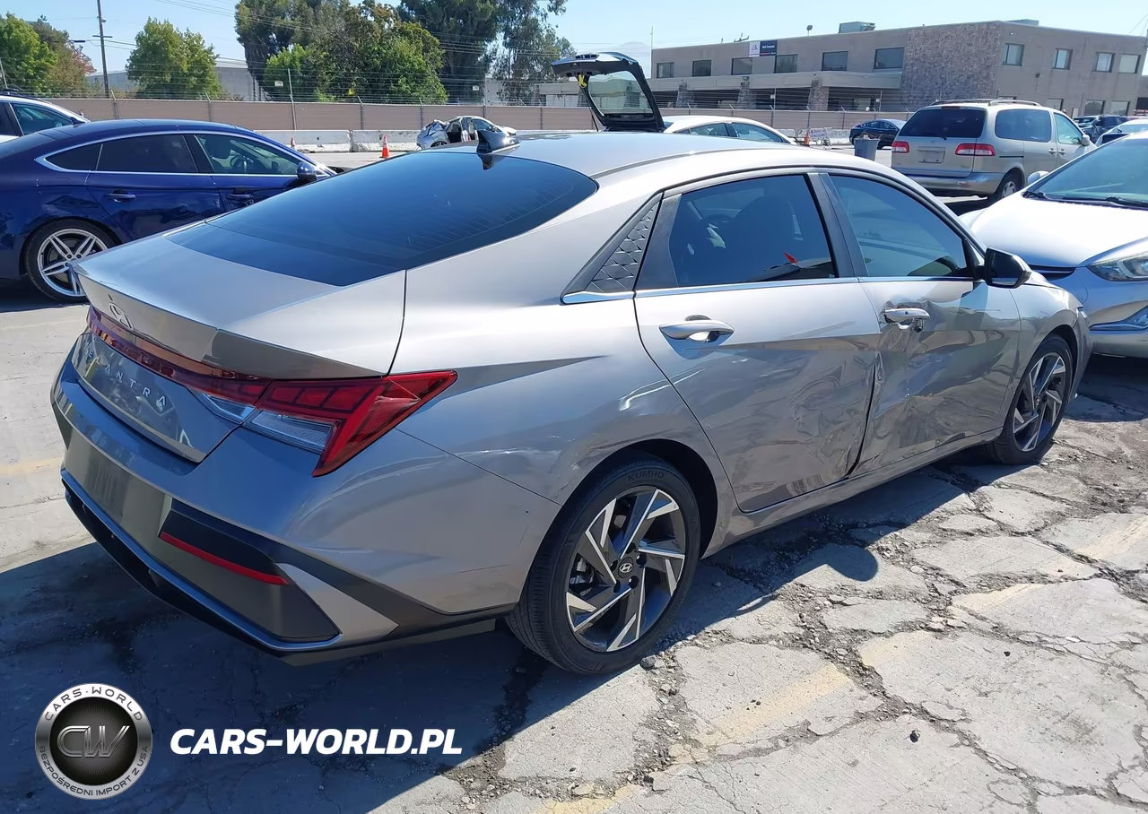 2024 Hyundai Elantra Sel VIN:KMHLS4DG0RU724469 - 4