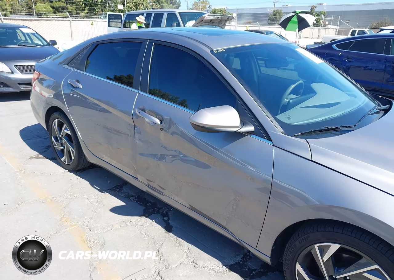 2024 Hyundai Elantra Sel VIN:KMHLS4DG0RU724469 - 6