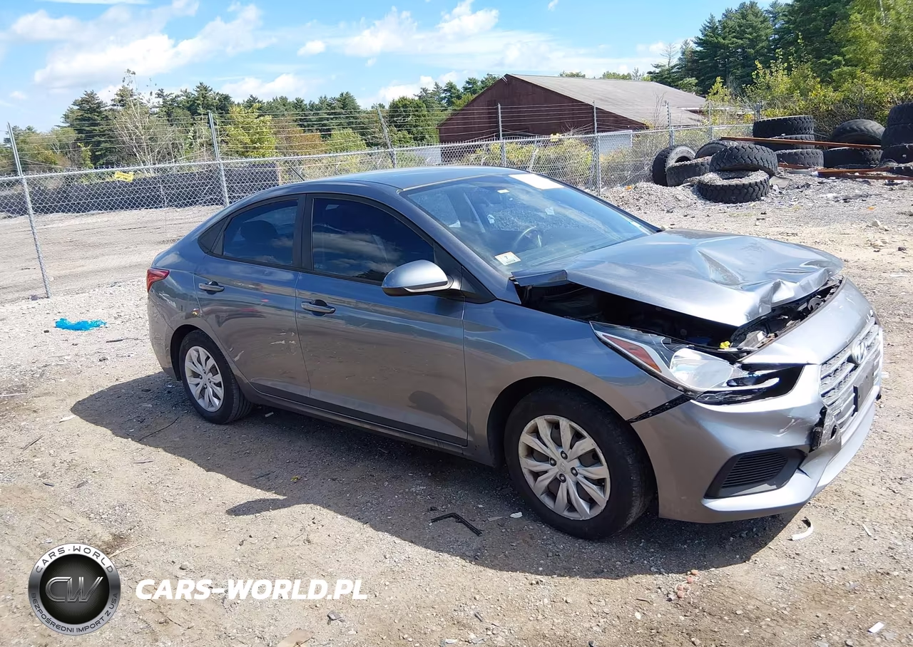 2019 Hyundai Accent Se VIN:3KPC24A38KE062845 - 1