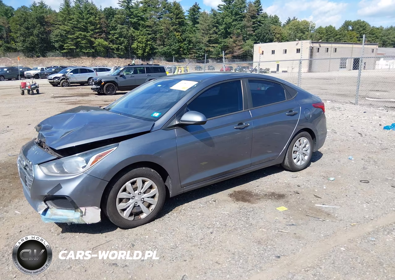 2019 Hyundai Accent Se VIN:3KPC24A38KE062845 - 2