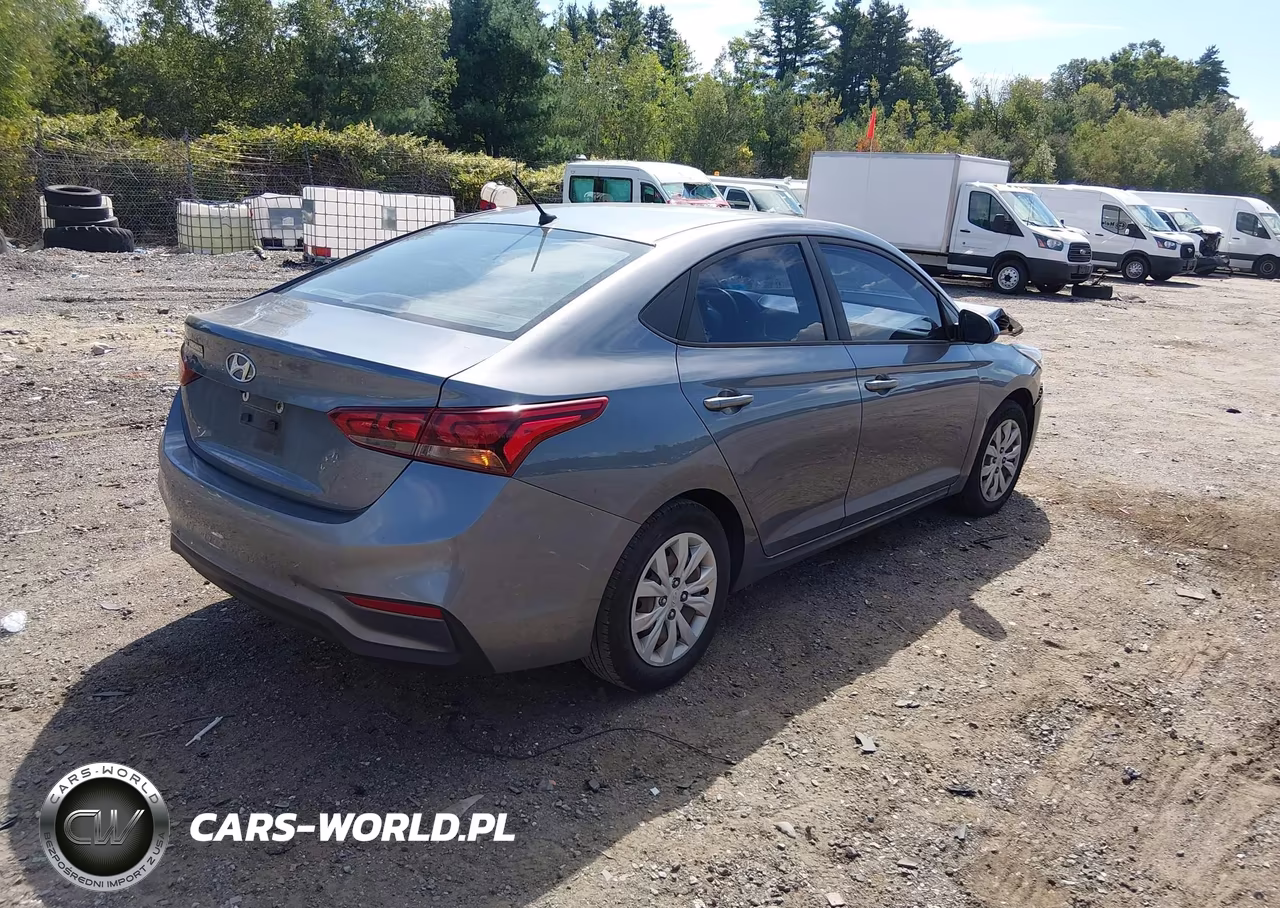 2019 Hyundai Accent Se VIN:3KPC24A38KE062845 - 4