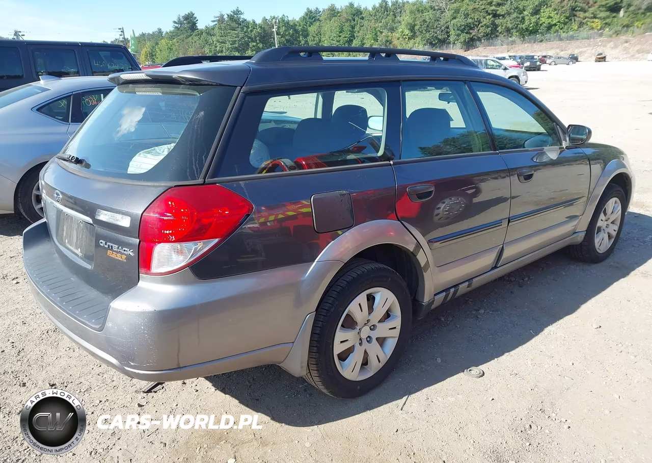 2009 Subaru Outback 2.5I VIN:4S4BP60C497338244 - 4